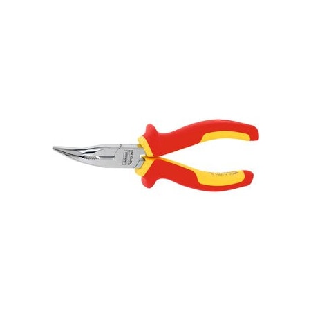 Garant Snipe nose pliers- angled VDE insulated- overall length: 160mm 713710 160